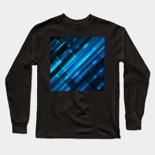 dijital blue Long Sleeve T-Shirt